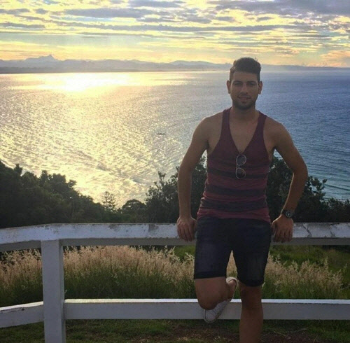 커밍아웃한 사피르 베르만의 과거 모습. 베르만 인스타그램